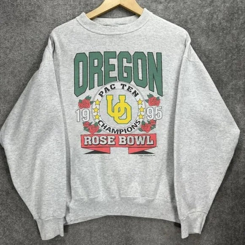 Vintage University of Oregon Ducks 1995 Rose Bowl Men Women football Sweatshirt.jpg