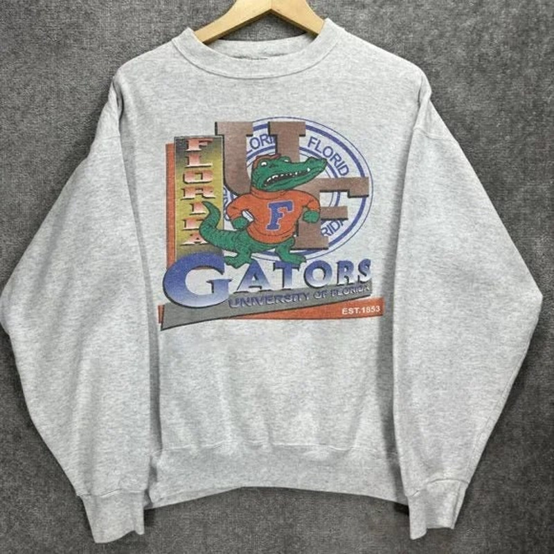 Vintage NCAA University of Florida Gators Logo Sweatshirt, Florida Gators Shirtt, SP1609-1.jpg