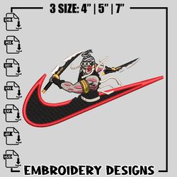 Nike Tengen Uzui embroidery design, Kimetsu no Yaiba embroidery, anime design, logo design, logo shirt, Digital download