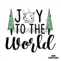 Joy To The World Svg, Christmas Svg, Snowman Svg, Merry Christmas svg