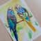 parrot - watercolor painting - picture with birds - yellow painting - nature - birds - realistic painting - 1.jpg