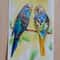 parrot - watercolor painting - picture with birds - yellow painting - nature - birds - realistic painting - 6.jpg