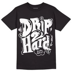 85 black white 1s dopeskill unisex shirt drip too hard graphic