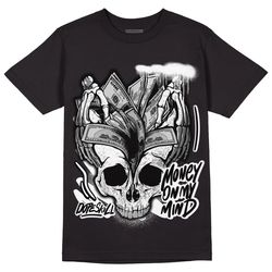 85 black white 1s dopeskill unisex shirt momm skull graphic