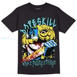 aqua 5s dopeskill unisex shirt who's pulling strings graphic