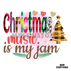 Christmas Music Is My Jam Heart Svg, Christmas Svg, Christmas Music Svg