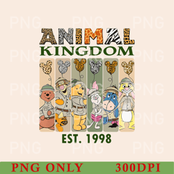 tigger is that you disney animal kingdom png, winnie the pooh animal kingdom png, wdw vintage png, retro safari travel