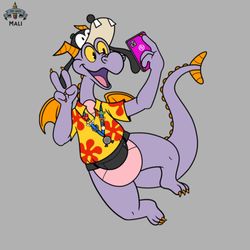 tourist figment version 2 sublimation png download