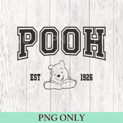 disney pooh est 1926 png, bear pooh png, disney winnie the pooh digital download, disney family png, disney honey png