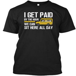 i get paid by the hour we can sit here all day snoopy car classic t-shirt unisex shirt for women/men &8211 t-shirt