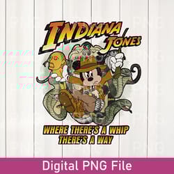 disney mickey mouse indiana jones adventures retro png, mickey and friends png, wdw magic kingdom disneyland png 300dpi