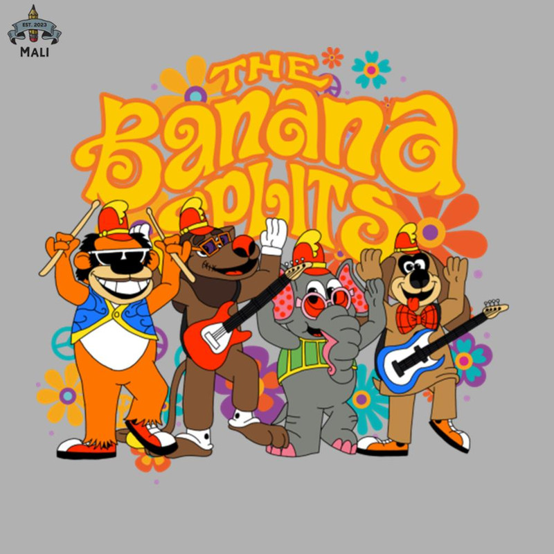 ML0607405-The Banana Splits Cartoons Vintage Sublimation PNG Download.jpg
