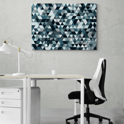 Triangles Painting Decor Art 3D Painting Wall Decor