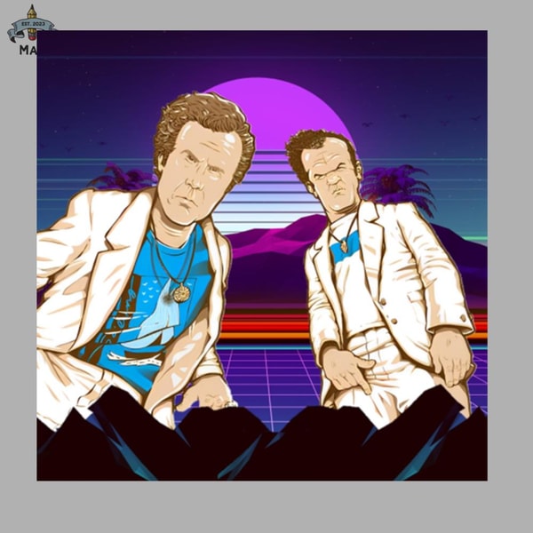 Step Brothers Dale and Brennan Sublimation PNG Download Inspire Uplift