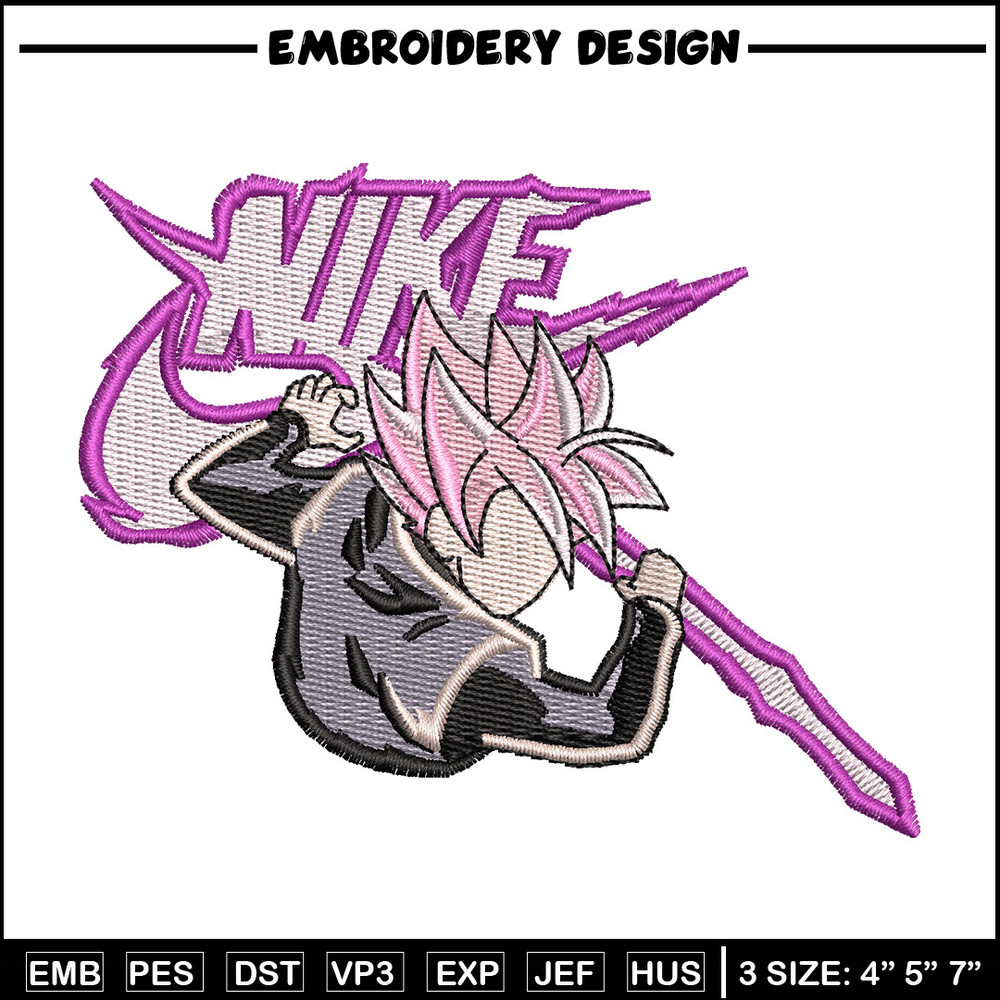 Goku rose embroidery design, Dragonball embroidery, Nike design, Embroidery shirt, Embroidery file, Digital download.jpg