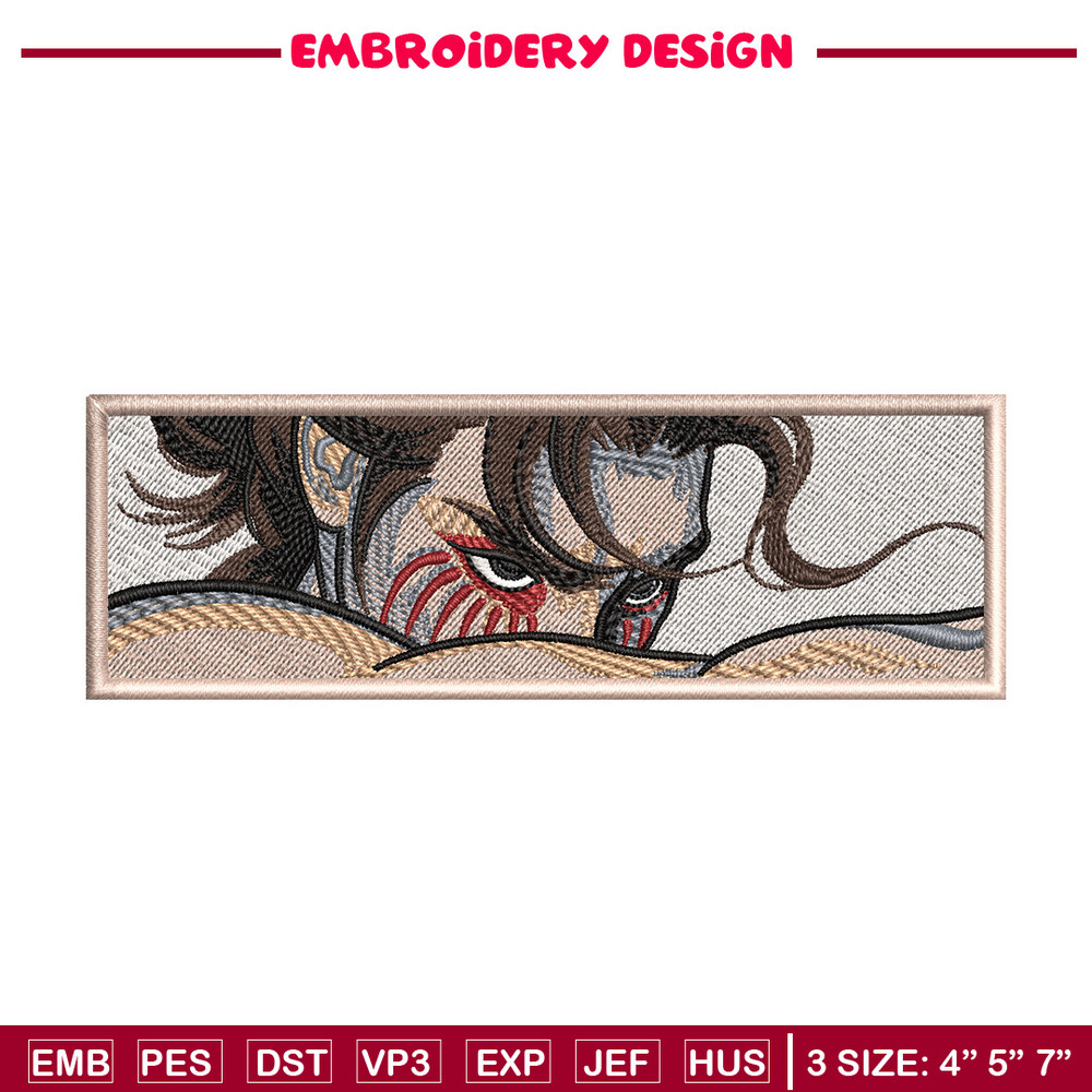 Eren Fallen Angel embroidery design, Aot embroidery, Anime design, Embroidery shirt, Embroidery file, Digital download.jpg