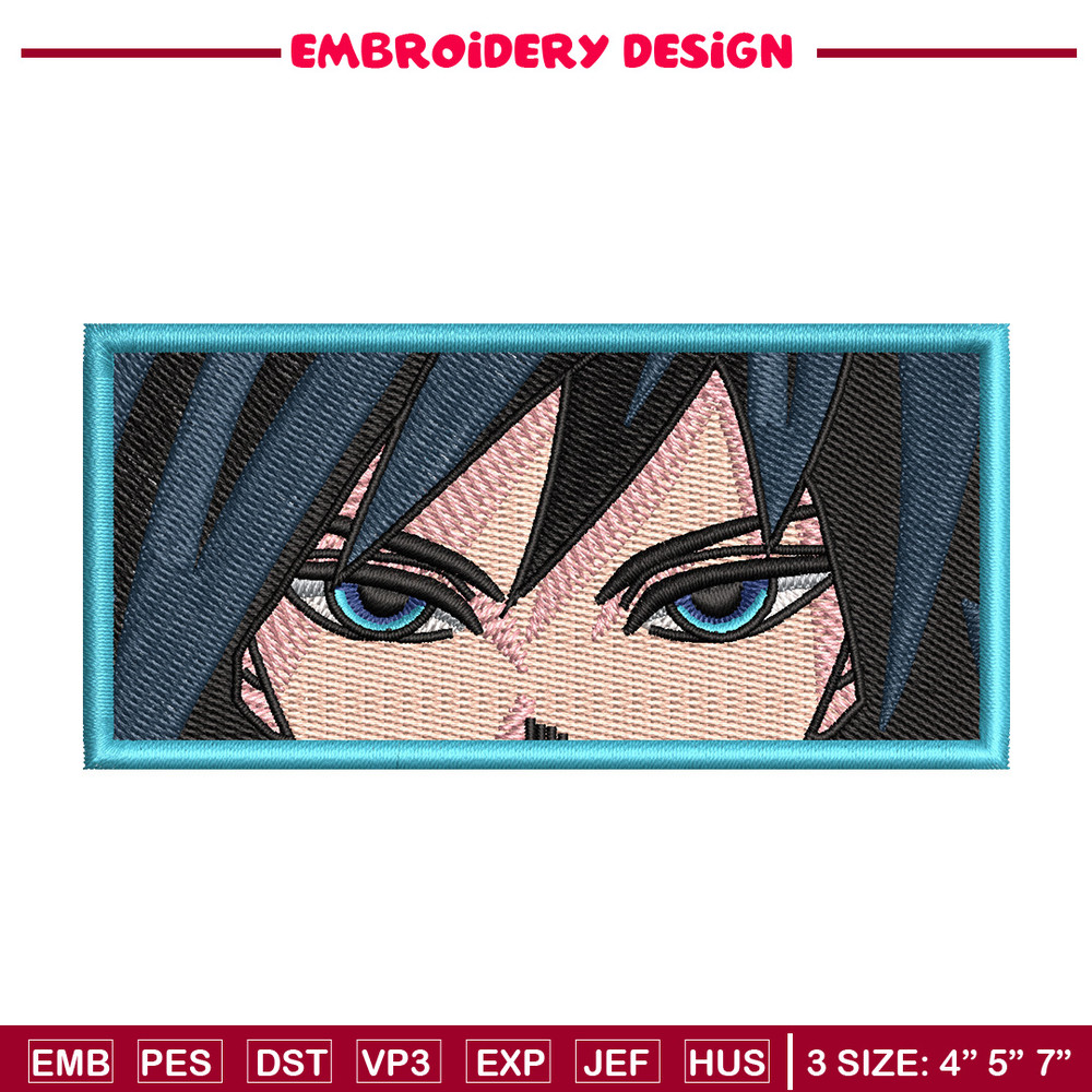 Giyu blue embroidery design, Giyu embroidery, Anime design, Embroidery shirt, Embroidery file, Digital download.jpg