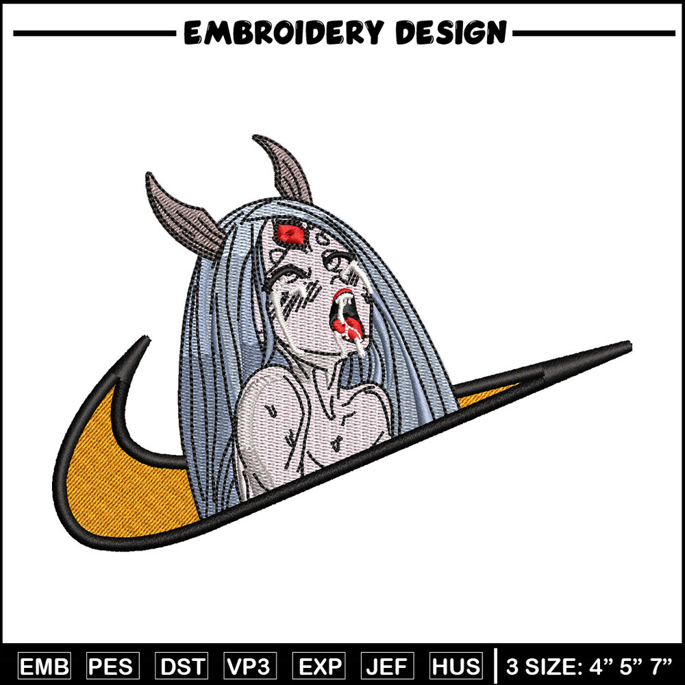 Kaguya agehao nike embroidery design, Naruto embroidery,Nike design, Embroidery shirt, Embroidery file, Digital download.jpg