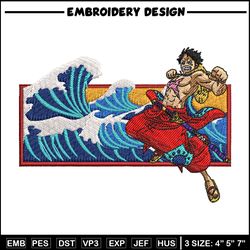 Luffy embroidery design, One piece embroidery, Anime design, Embroidery file, Embroidery shirt, Digital download (14)