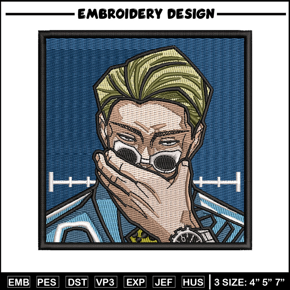 Nanami embroidery design, Jujutsu kaisen embroidery, Embroidery shirt, Embroidery file, Anime design, Digital download.jpg