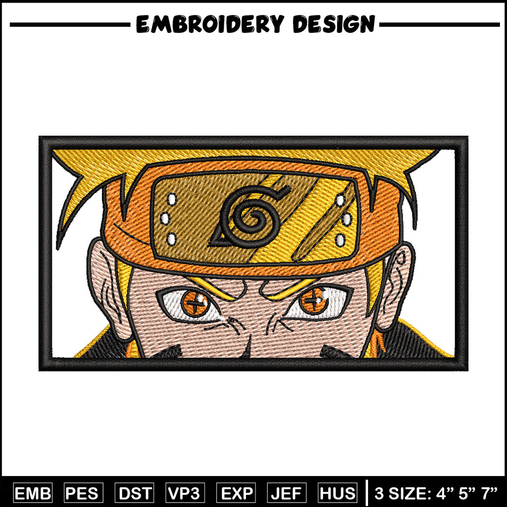 Naruto eyes embroidery design, Naruto embroidery, Anime design, Embroidery shirt, Embroidery file, Digital download.jpg