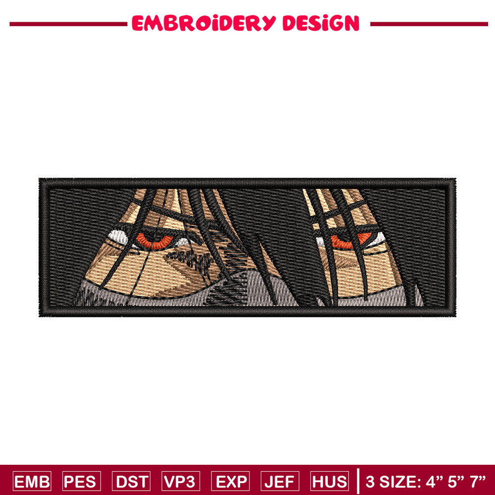 Mugetsu Eyes embroidery design, Bleach embroidery, Anime design, Embroidery shirt, Embroidery file, Digital download.jpg