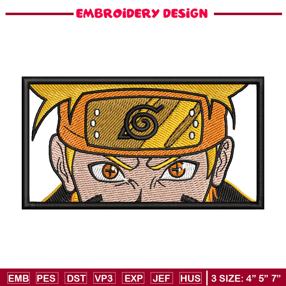 Naruto eyes embroidery design, Naruto embroidery, Anime design, Embroidery shirt, Embroidery file, Digital download.jpg