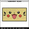 Pikachu frame embroidery design, Pokemon embroidery, Anime design, Embroidery file, Digital download, Embroidery shirt.jpg