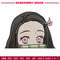 Nezuko cute embroidery design, Nezuko embroidery, Embroidery shirt, Embroidery file, Anime design, Digital download.jpg