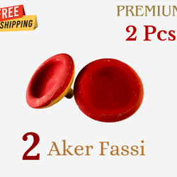 Two Aker fassi clay pots Lipstain High quality and Free shipping