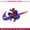 Nike x spiderman embroidery design, Mavel embroidery, Nike design, Embroidery shirt, Embroidery file, Digital download.jpg