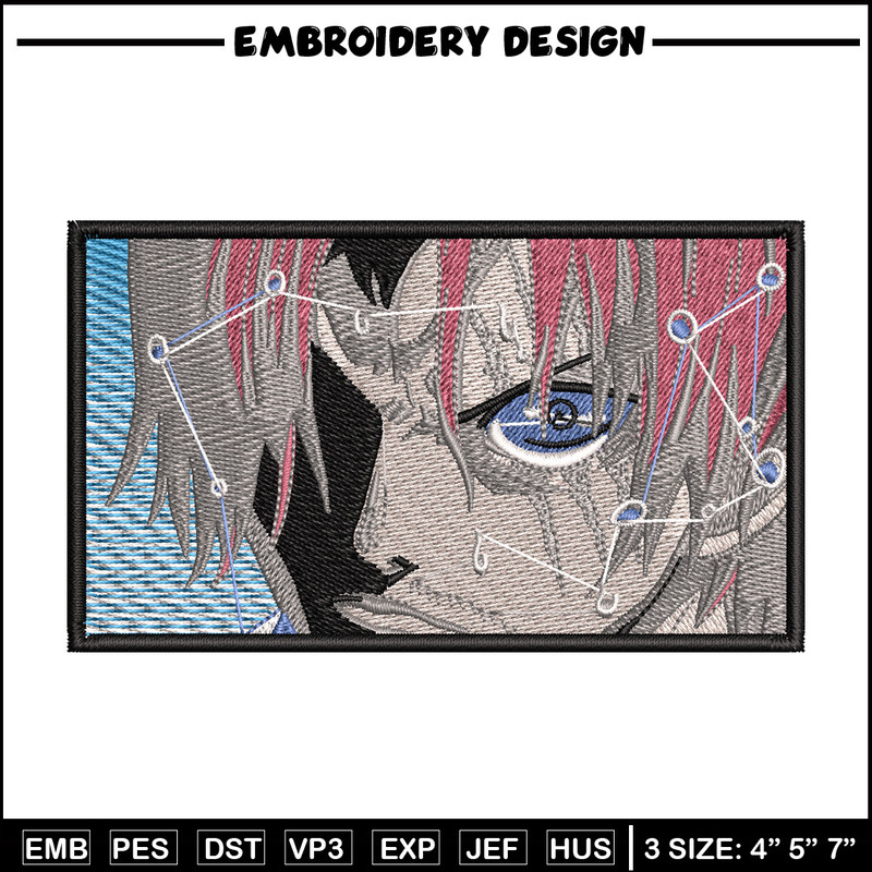 Shank box embroidery design, One piece embroidery, Anime design, Embroidery shirt, Embroidery file, Digital download.jpg