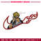 Sanji swoosh embroidery design, One piece embroidery, Nike design, Embroidery shirt, Embroidery file, Digital download.jpg