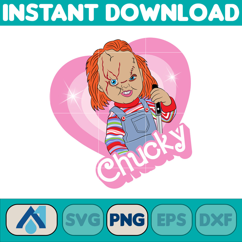 Horror Dolls PNG Set, Y2k Horror, Horror Characters PNG, Horror Characters, Pink doll PNG, Horror Characters Sublimation (3).jpg