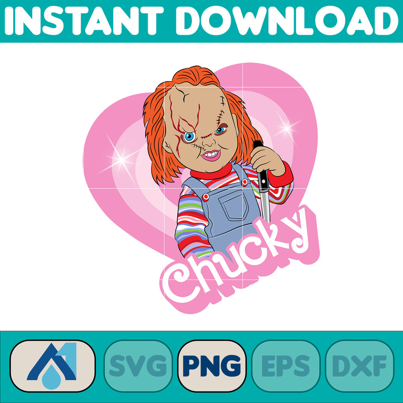 Horror Dolls PNG Set, Y2k Horror, Horror Characters PNG, Horror Characters, Pink doll PNG, Horror Characters Sublimation (3).jpg