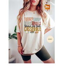 turkey gravy beans and rolls let me see that casserole shirt, thanksgiving shirt, thanksgiving,fall shirt,pumpkin shirt,