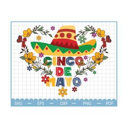 cinco de mayo svg, fiesta squad svg, mexican svg, cinco de mayo wavy svg, cinco de mayo shirt svg, sombrero svg, mexican