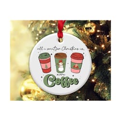 all i want for christmas is more coffee png, retro christmas png, coffee christmas png, coffe latte, xmas shirt design,