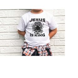 youth jesus is king shirt, christian girls boys shirt, toddler tee, jesus, make heaven crowded, baby, infant tee, kids,