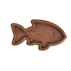 fish plate stl file for cnc