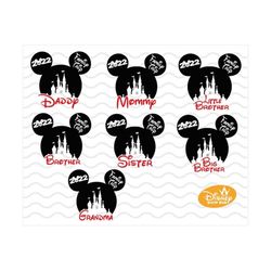 family vacation svg bundle 2022, beach vacay, summer, family matching, travel vacation, vacay mode, family trip, svg, pn
