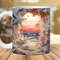 3D Beach Landscape Mug Wrap Design, 3D White Castle In the Ocean Mug Wrap Png, 3D Mug Design 11oz 15oz Wrap 3D Carved Png Digital Downloads - 1.jpg