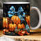 3D Boho Pumpkin Fall Vibes Mug Wrap, 3D Pumpkin Mug Wrap, 3D Halloween Pumpkin 11oz 15oz Mug Sublimation, Halloween Season Mug Design - 1.jpg