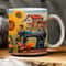 3D Embroidery Sunflower Mug Wrap Design, 3D Sewing Machine Mug, 3D Sunflower Mug Design, 3D Mug, 11oz,15oz Mug Sublimation - 1.jpg