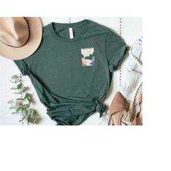 he leads me shirt, psalm 23, christian shirt, vintage surf shirt, mountain graphic tee, women's jesus bible verse tee, g