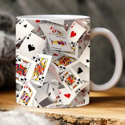 3d playing cards mug download