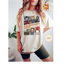 halloween horror nights comfort color shirt, vintage universal studios halloween horror nights shirt, horror movie, horr