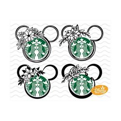 cold cup coffee svg, venti cup floral svg, floral svg, flower cold cup svg, wildflower svg,venti and tumbler,instant dow