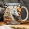 3D White Horse Paper Quilling Mug Wrap 11oz 15oz Fall Mug Design, Autumn Mug Sublimation, 3D Horse Mug Wrap, 11oz Mug Png - 1.jpg