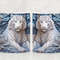 3D White Tiger Mug Sublimation Template, Sublimation Designs, 11oz 15oz Mug PNG Mug Templates, Cricut Mug Press Designs Wrap - 3.jpg